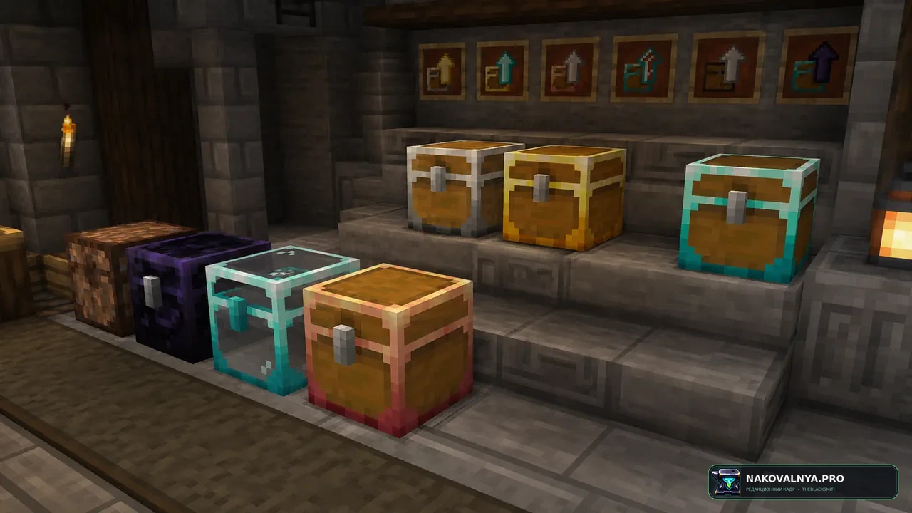 Изображение к проекту Iron Chests