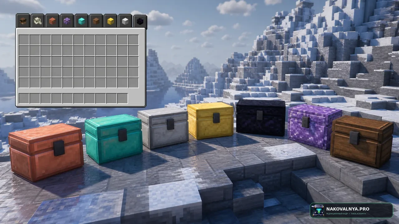 Изображение к проекту Iron Chests: Restocked