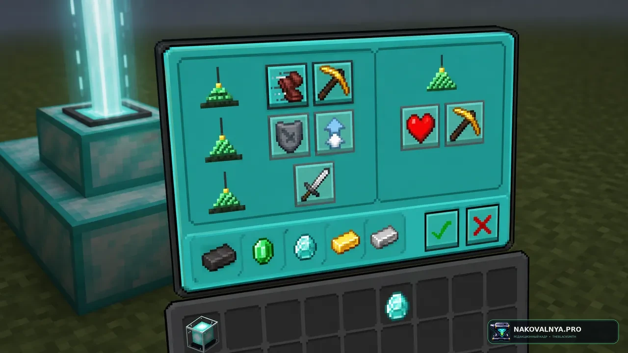 Ore UI, as Unintended: тёмную адаптацию Bedrock OreUI для Java Edition — редакционная иллюстрация 3 из 3