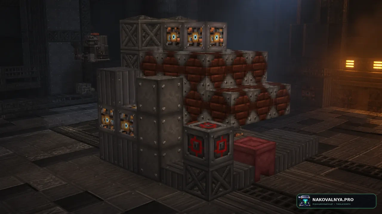 Just Enough Immersive Multiblocks: справочник многоблочных конструкций Immersive Engineering — редакционная иллюстрация 2 из 3