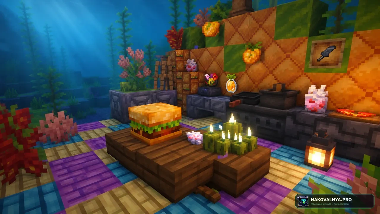 Jellyfishing Delight: еду из Бикини-Боттом для Farmer's Delight — редакционная иллюстрация 2 из 3