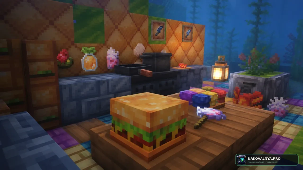 Jellyfishing Delight: еду из Бикини-Боттом для Farmer's Delight — редакционная иллюстрация 3 из 3