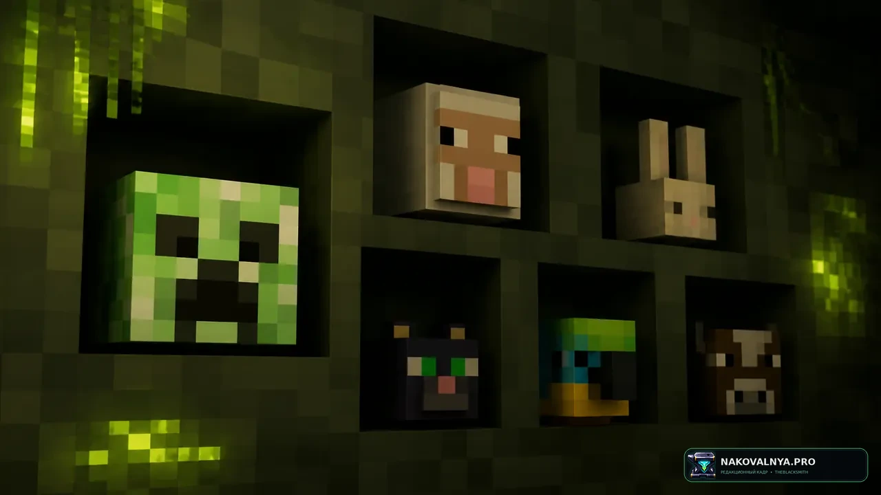 Just Mob Heads: коллекционные головы мобов — редакционная иллюстрация 3 из 3