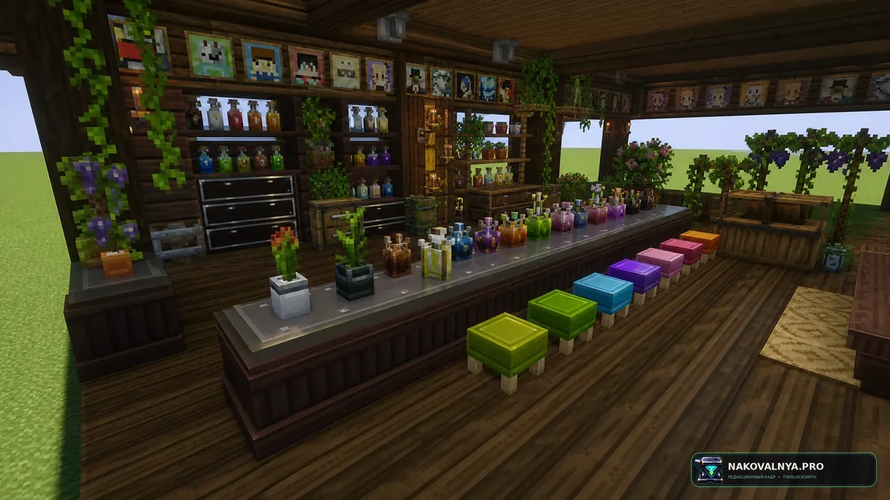 Изображение к проекту Kaleidoscope Tavern Vanilla Enhanced