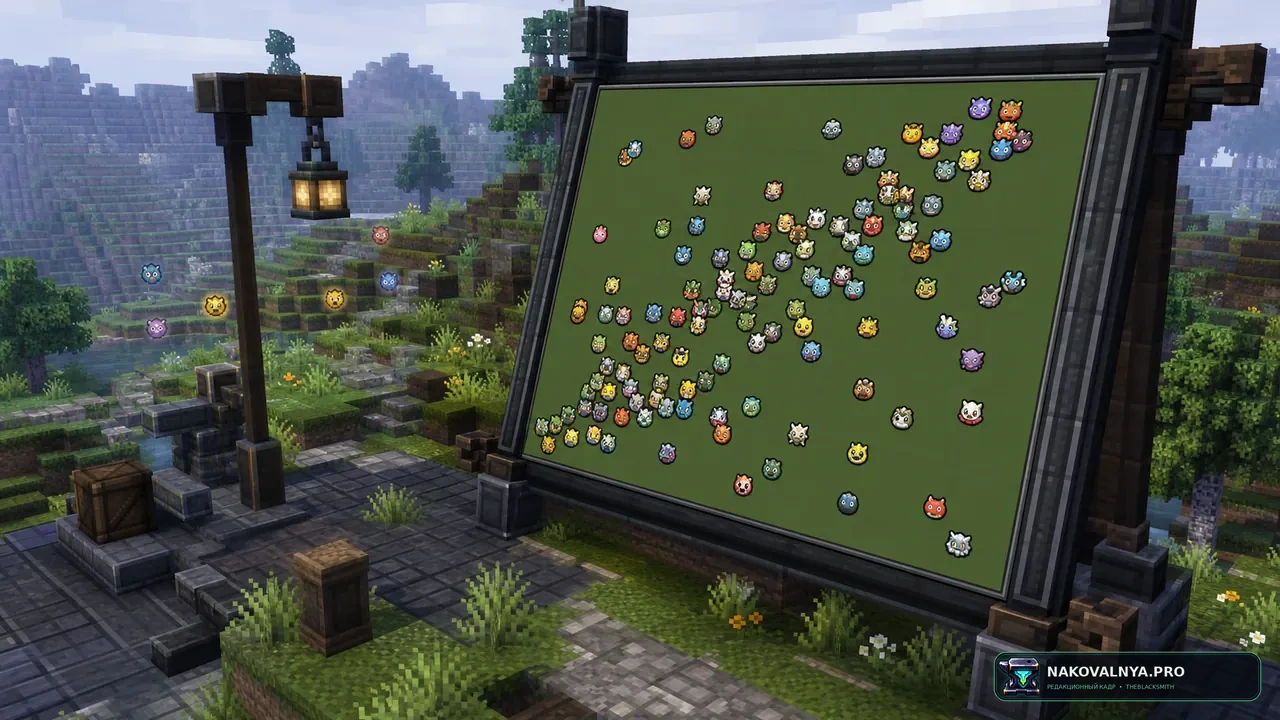Изображение к проекту Kiece - Cobblemon Minimap Icons