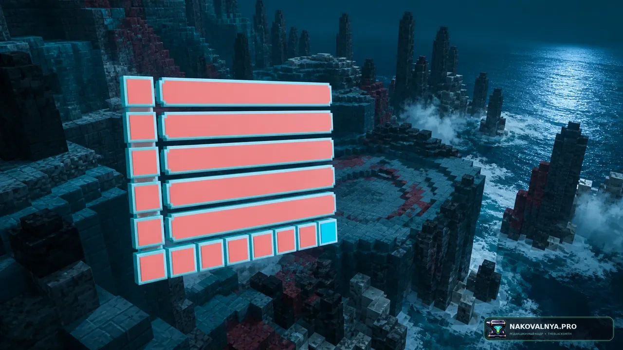 Kill la Kill Custom GUI Pack: сине-красный интерфейс Kill la Kill с тематическими контейнерами — редакционная иллюстрация 2 из 3