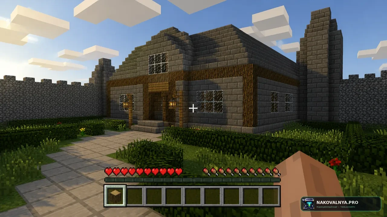 Legacy Extended: наследие консольного Minecraft со старыми текстурами и звуками — редакционная иллюстрация 2 из 3