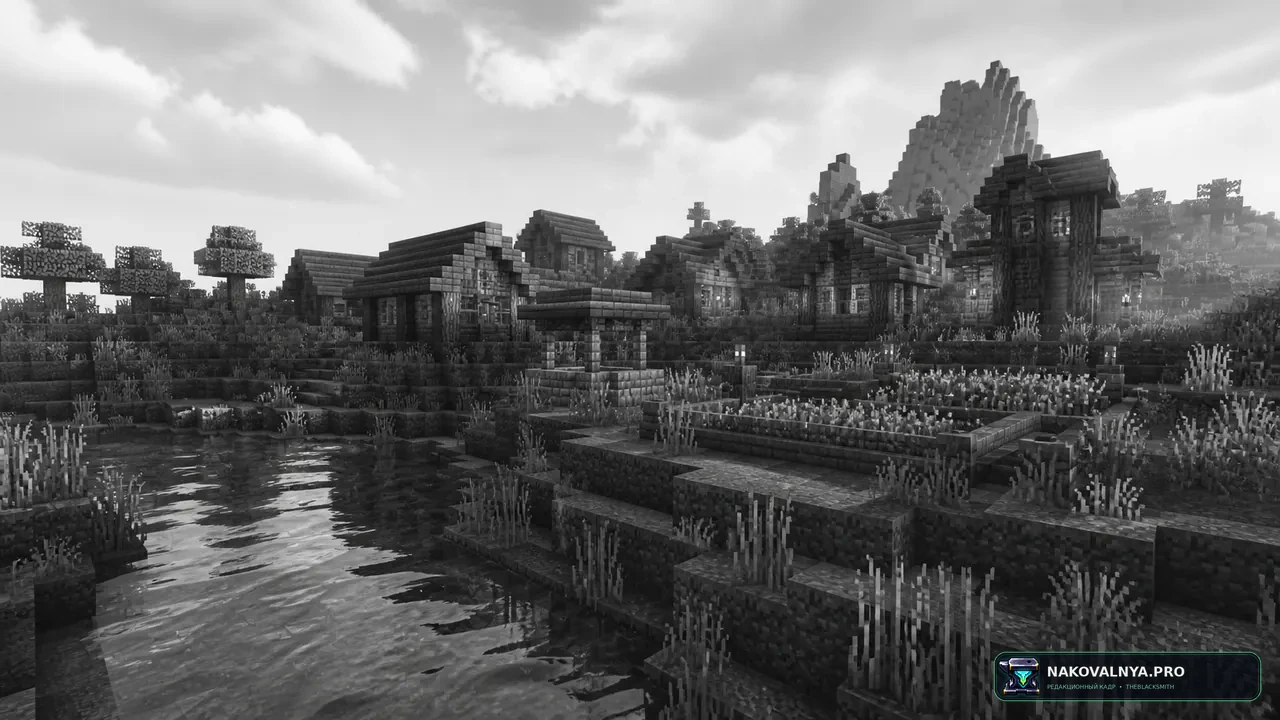 Изображение к проекту Landscapes Reimagined Dark Mode