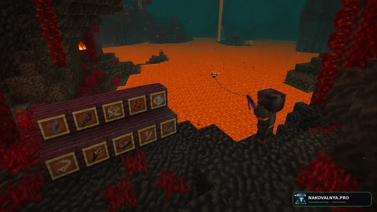 Изображение к проекту Lava Fishing