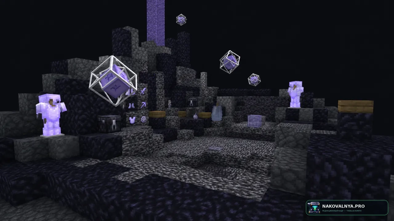 Изображение к проекту Lavander Crystal PvP Resourcepack