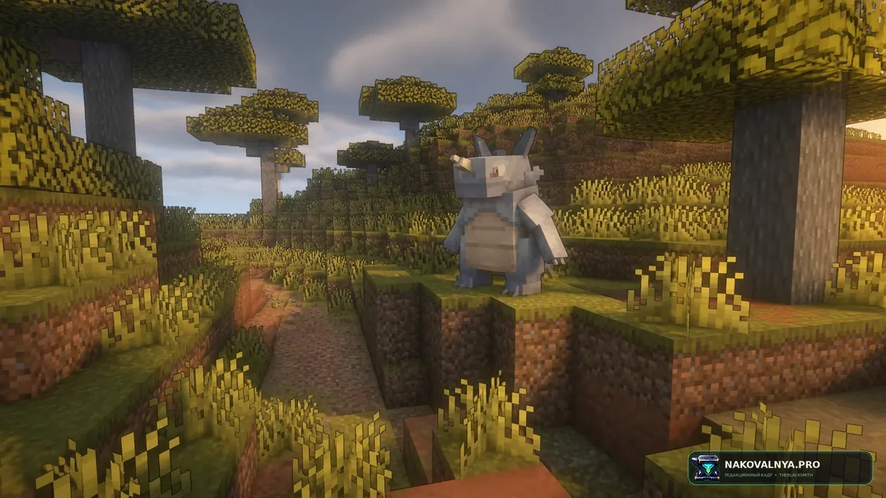 Cobblemon: Legends Lugia: серверное приключение Cobblemon в стиле Legends Arceus — редакционная иллюстрация 2 из 3