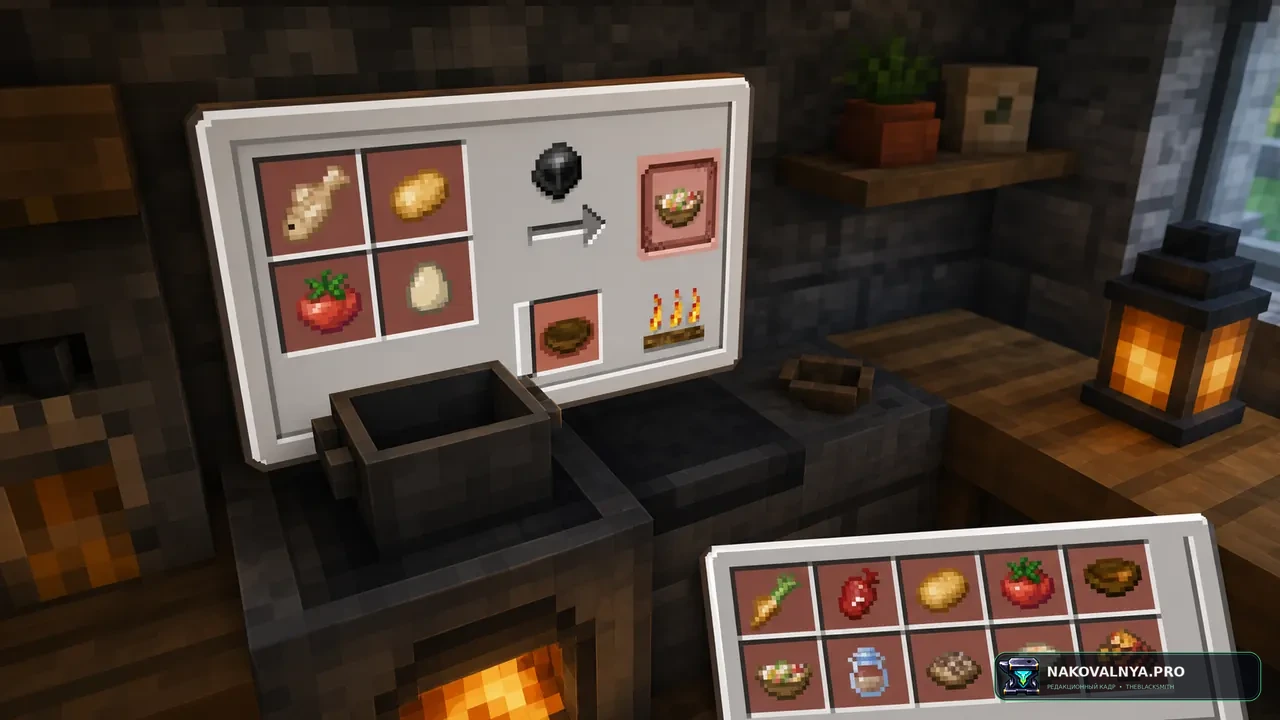 [Let's Do Addon] Compat: совместимость кулинарных модов Let's Do — редакционная иллюстрация 2 из 3