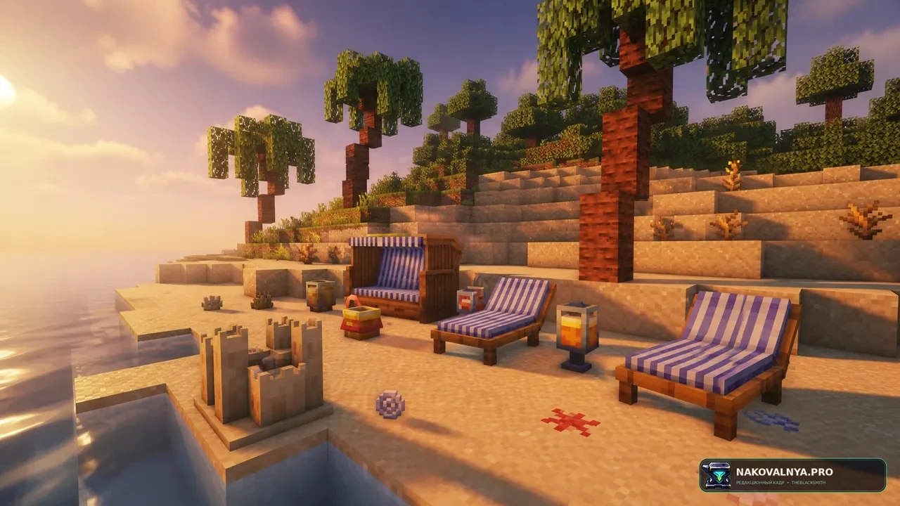 [Let's Do] Beachparty: пляжный декор, одежду и напитки — редакционная иллюстрация 2 из 3