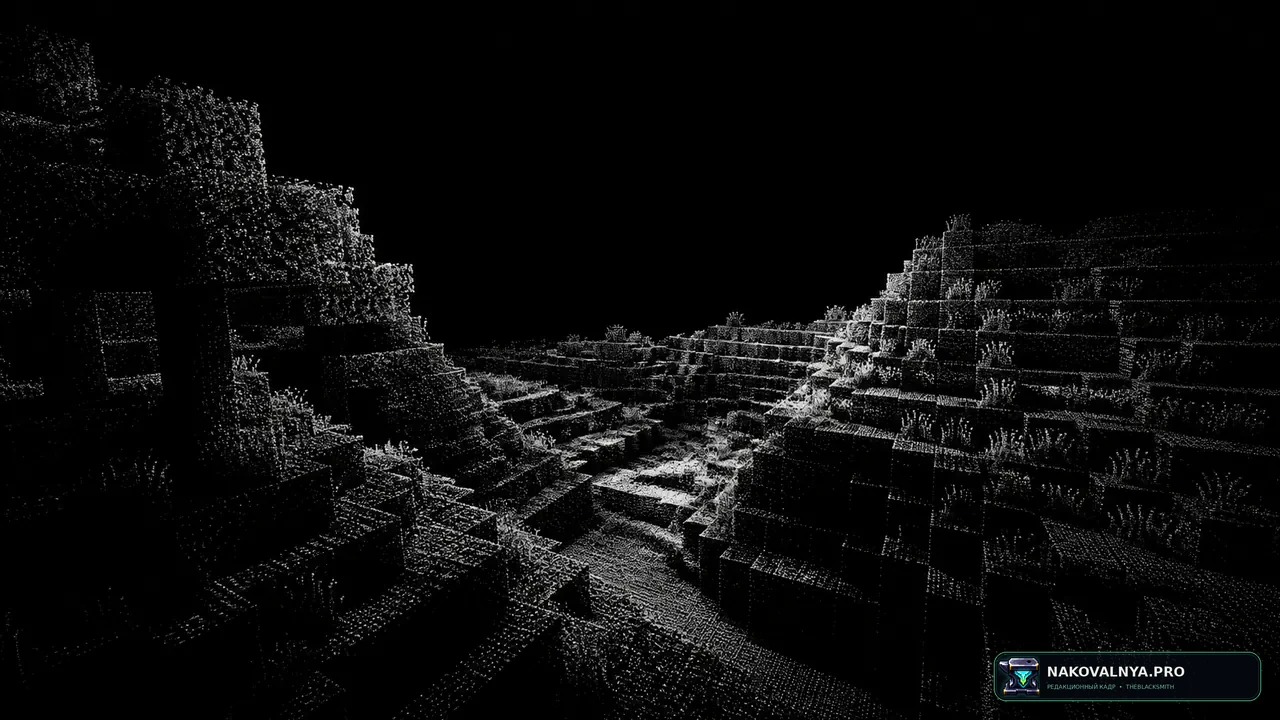 LiDAR Visualizer: LiDAR-сканирование с накоплением точек окружающего пространства — редакционная иллюстрация 2 из 3