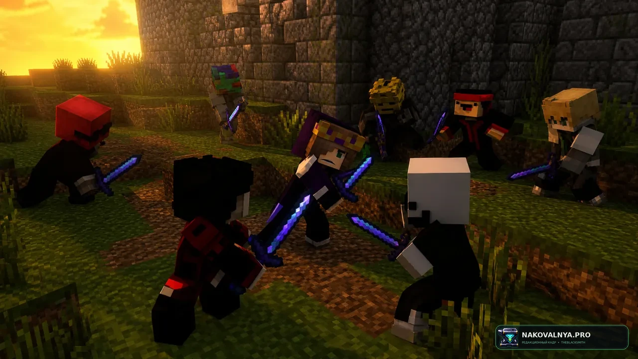 Life Steal SMP: серверное выживание с кражей жизней — редакционная иллюстрация 2 из 3