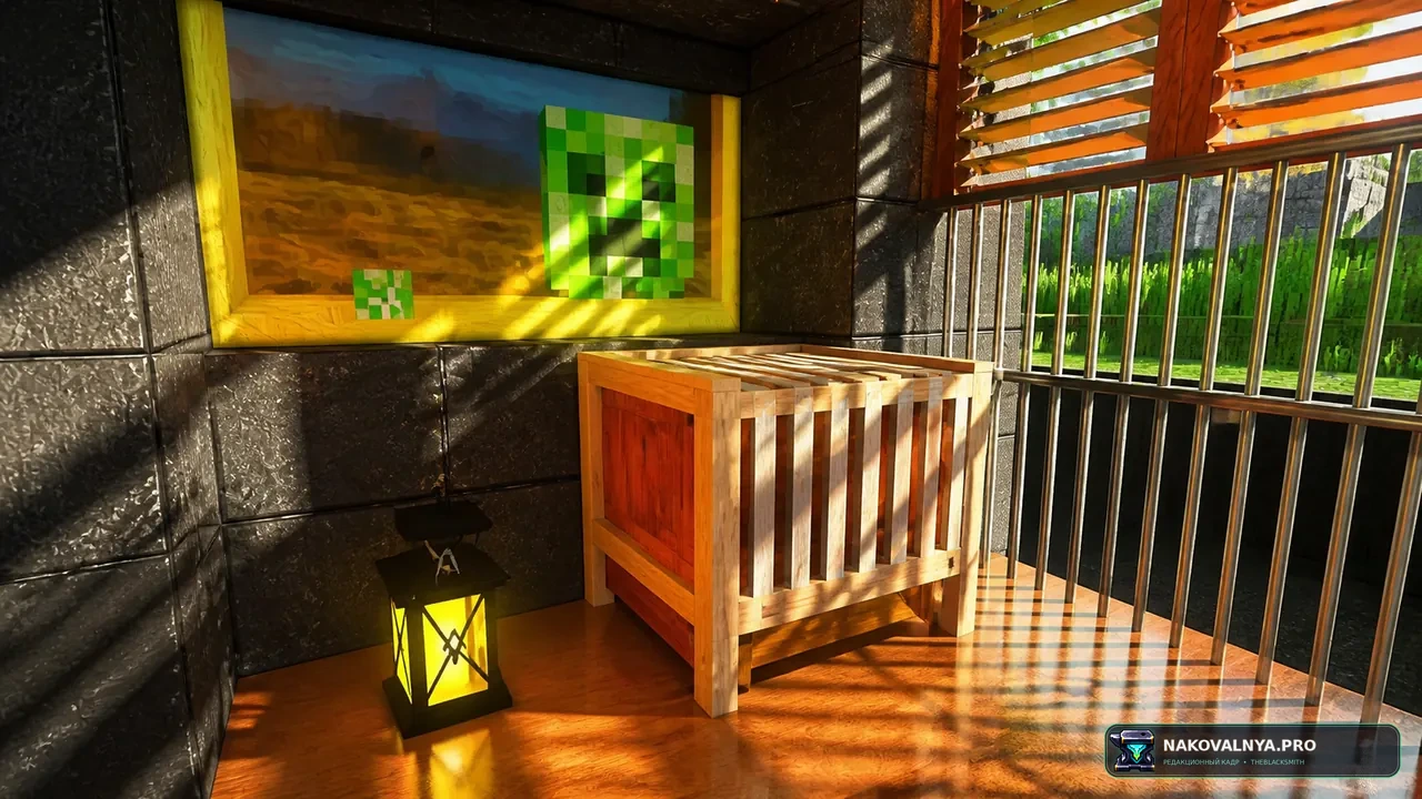 Luna HD Resourcepack: детализированный реалистичный мир с 3D-моделями — редакционная иллюстрация 3 из 3