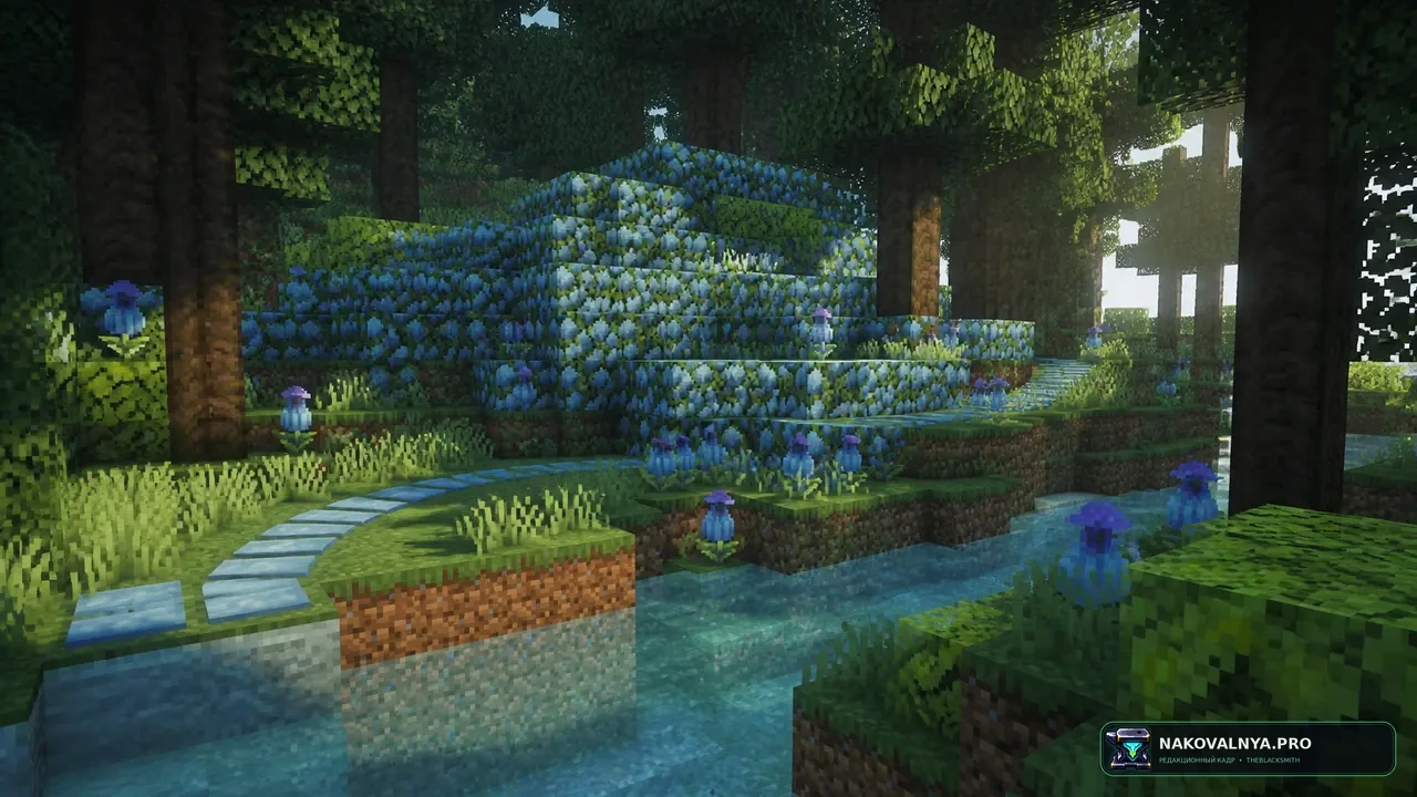 Macaw's Mystic's Biomes: строительные блоки из древесины Mystic's Biomes — редакционная иллюстрация 2 из 3