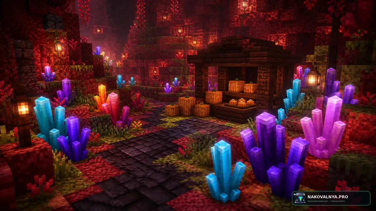 Изображение к проекту Magic Vibe Decorations (Crystals, Halloween)