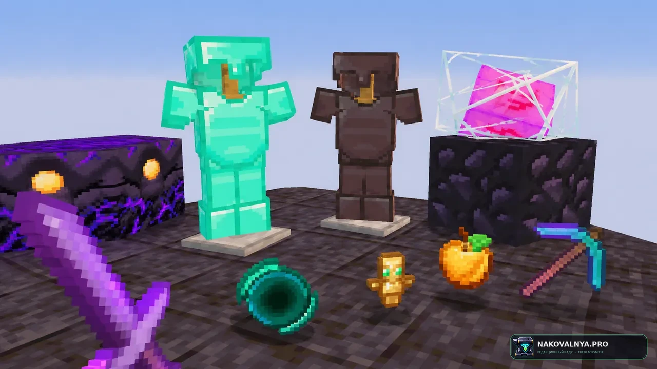 Marlowww+: чёткий Crystal PvP-интерфейс с уменьшенными эффектами — редакционная иллюстрация 3 из 3