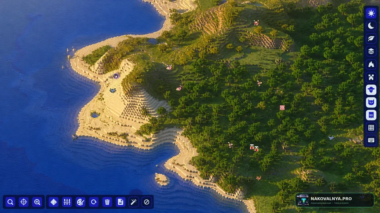 Maxi's JourneyMap Cobblemon Minimap Icons: значки покемонов на карте JourneyMap — редакционная иллюстрация 2 из 3