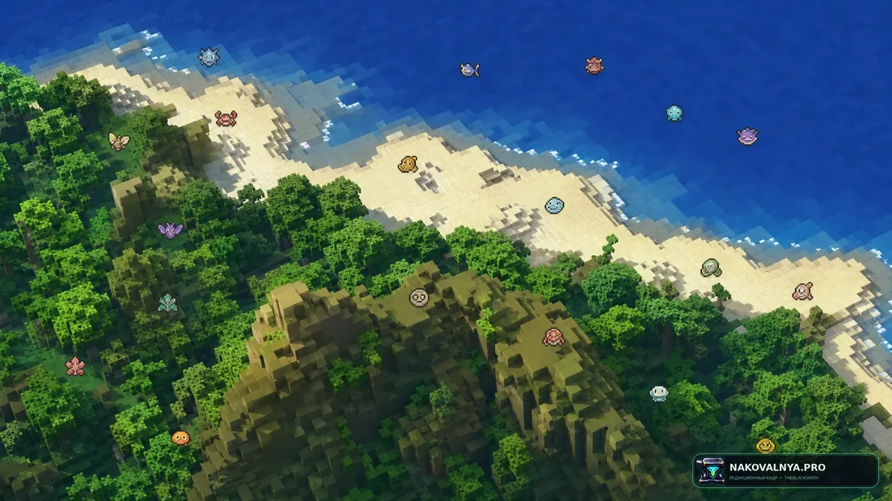 Изображение к проекту Maxi's JourneyMap Cobblemon Minimap Icons
