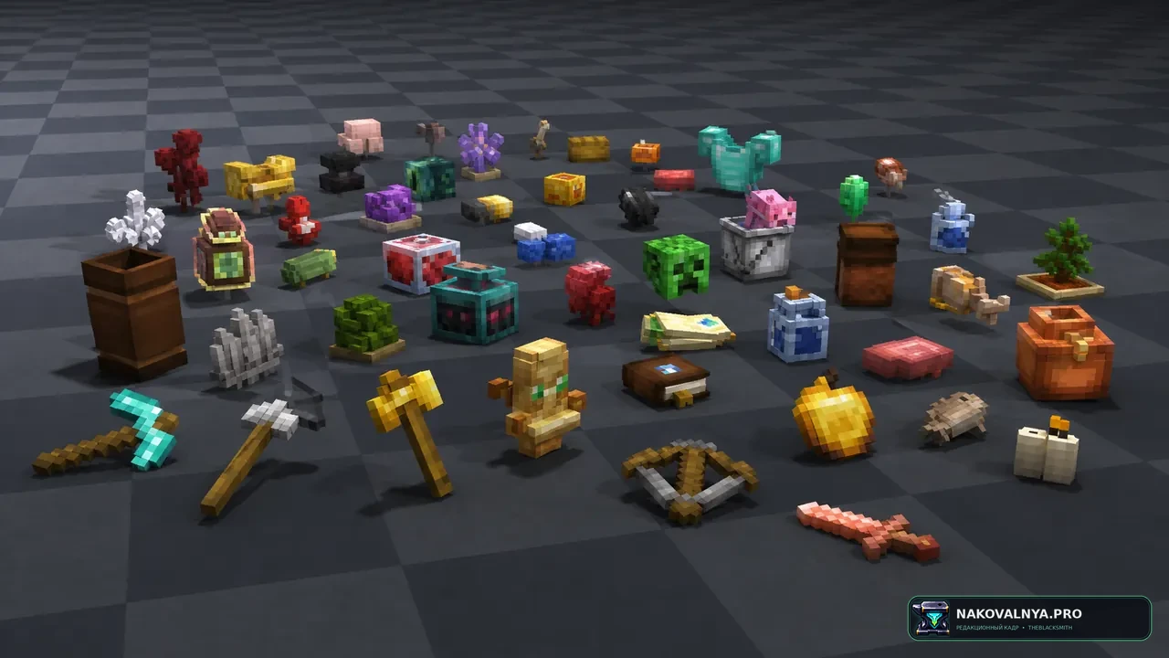 Изображение к проекту MB-3D Items Pack