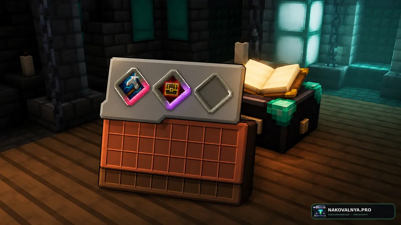 MC Dungeons Enchanting: новую систему получения зачарований — редакционная иллюстрация 2 из 3