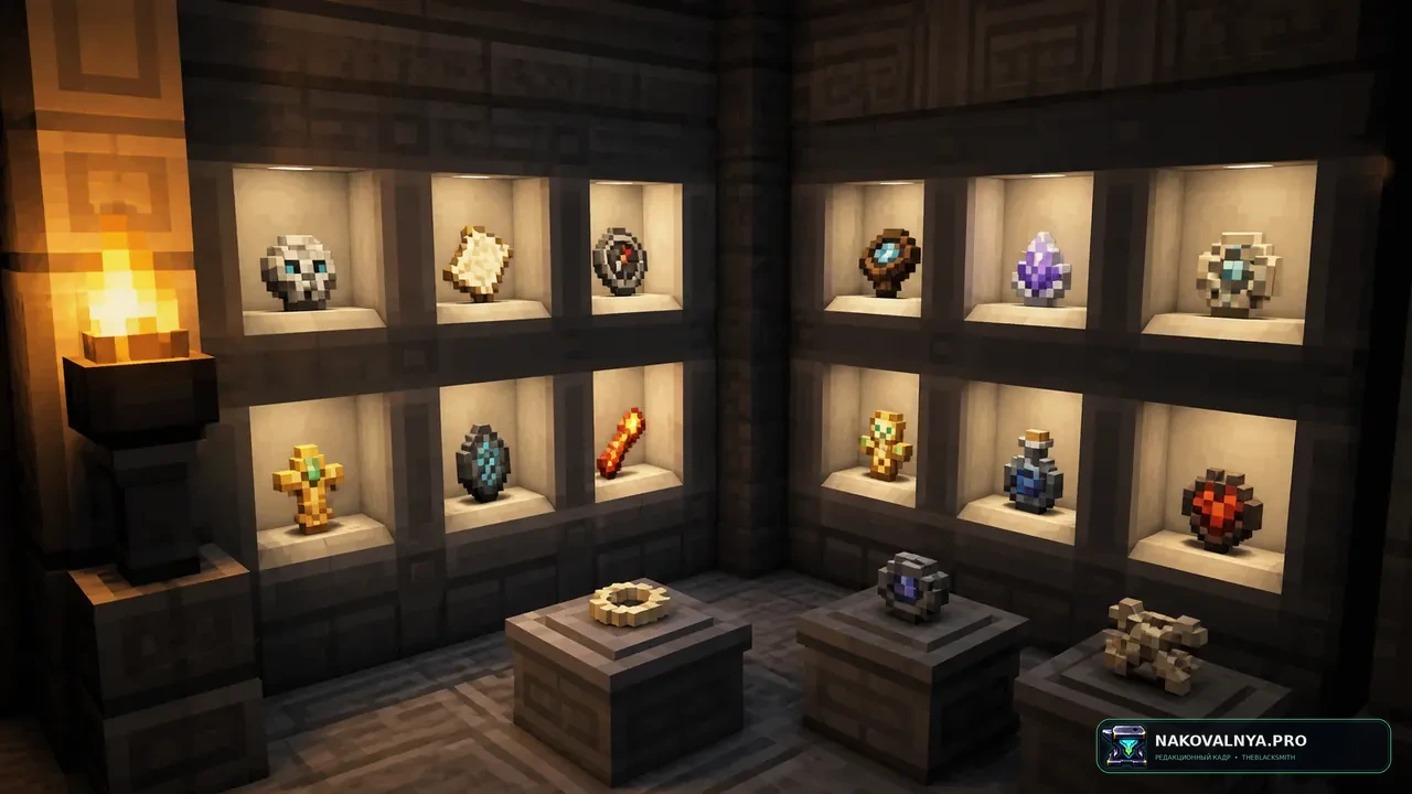 MC Dungeons Artifacts: магические артефакты Minecraft Dungeons — редакционная иллюстрация 2 из 3
