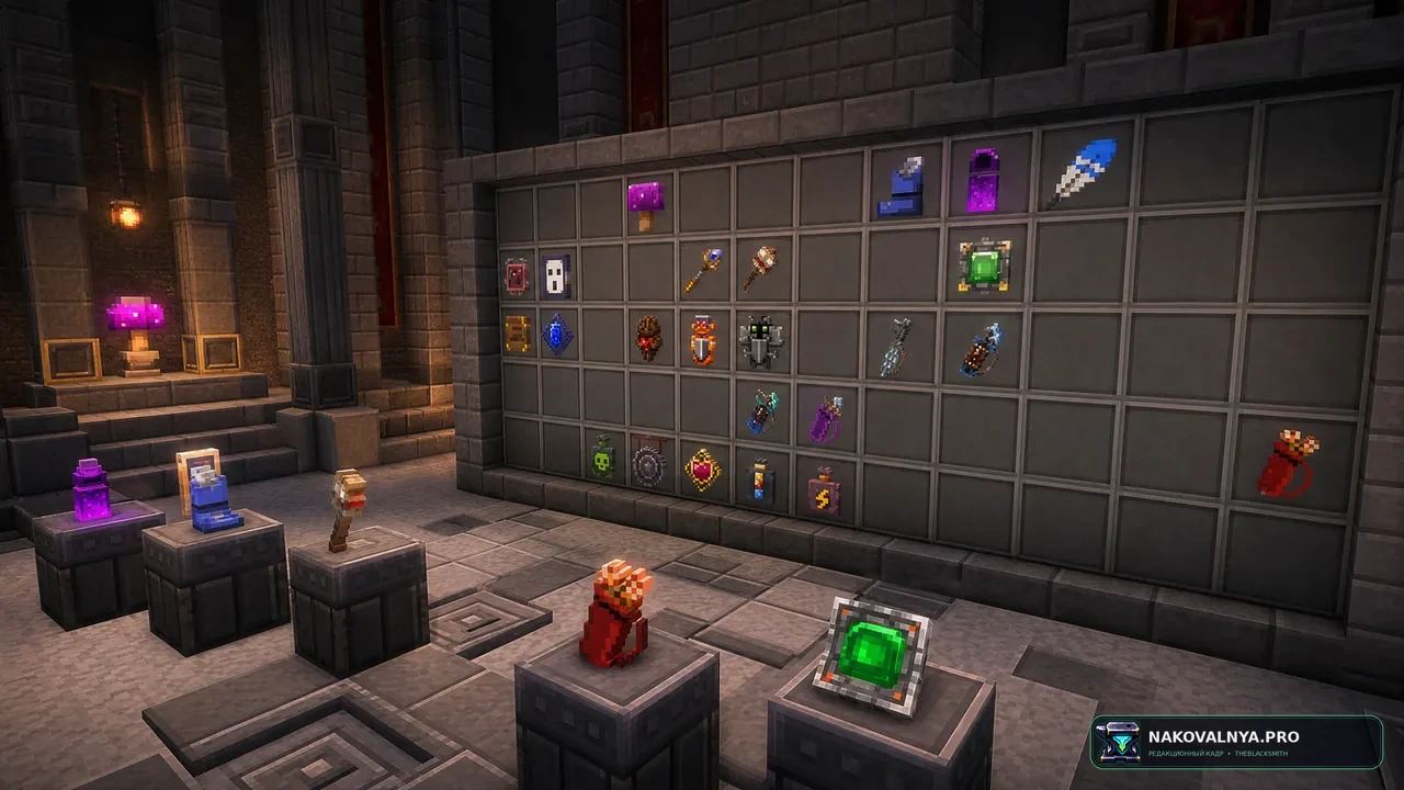 Изображение к проекту MC Dungeons Artifacts