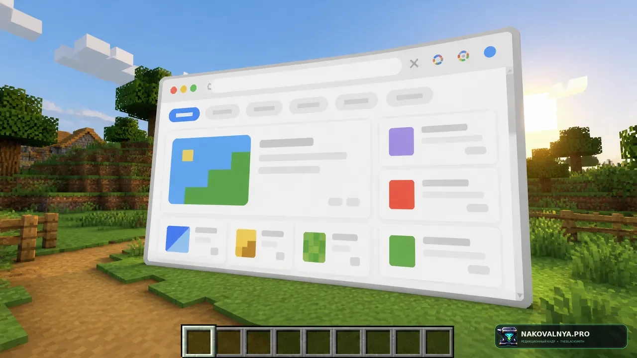 MCEF (Minecraft Chromium Embedded Framework): встроенный Chromium для зависимых модов — редакционная иллюстрация 2 из 3