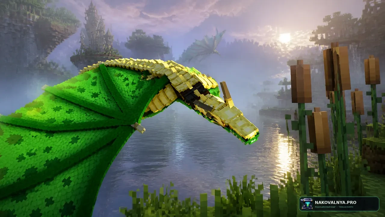 Minecraft Emerald: фэнтезийные странствия и мобильные базы — редакционная иллюстрация 3 из 3
