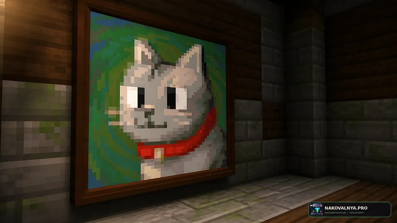 Meme Cat Paintings: картины с котами-мемами — редакционная иллюстрация 2 из 3