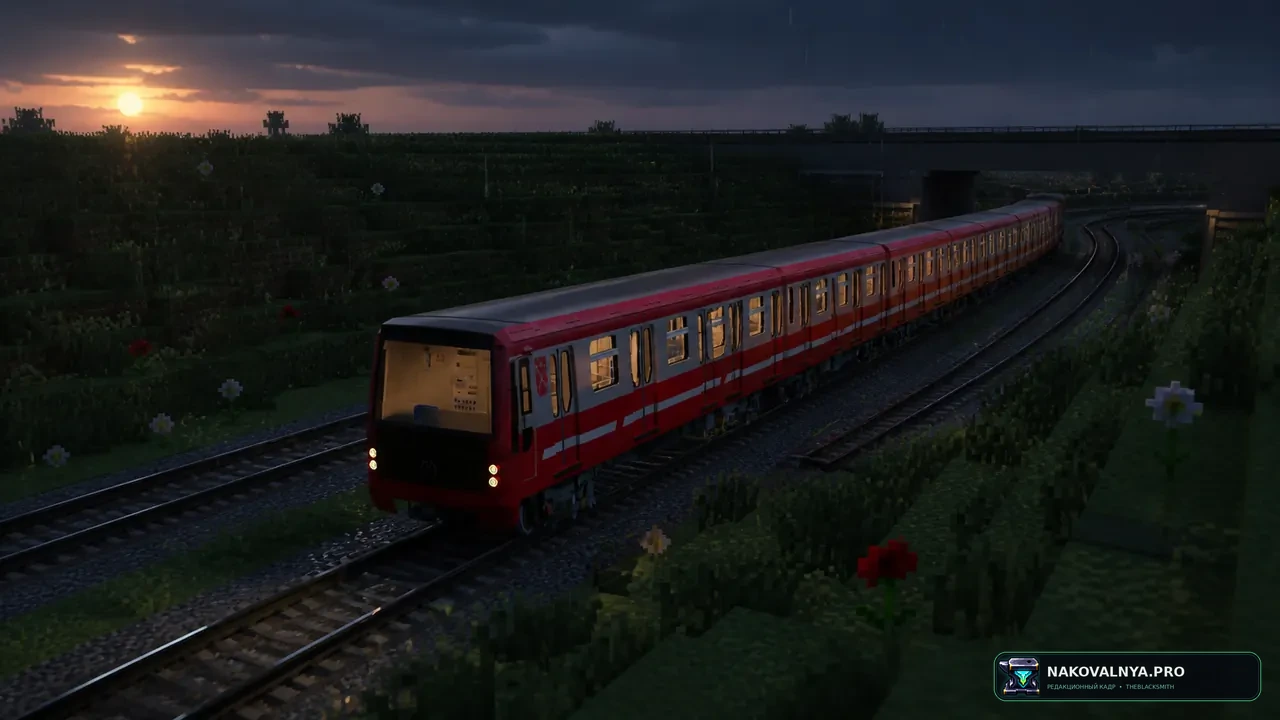 MetroPack IR: реалистичные поезда метро стран СНГ для Immersive Railroading — редакционная иллюстрация 2 из 3