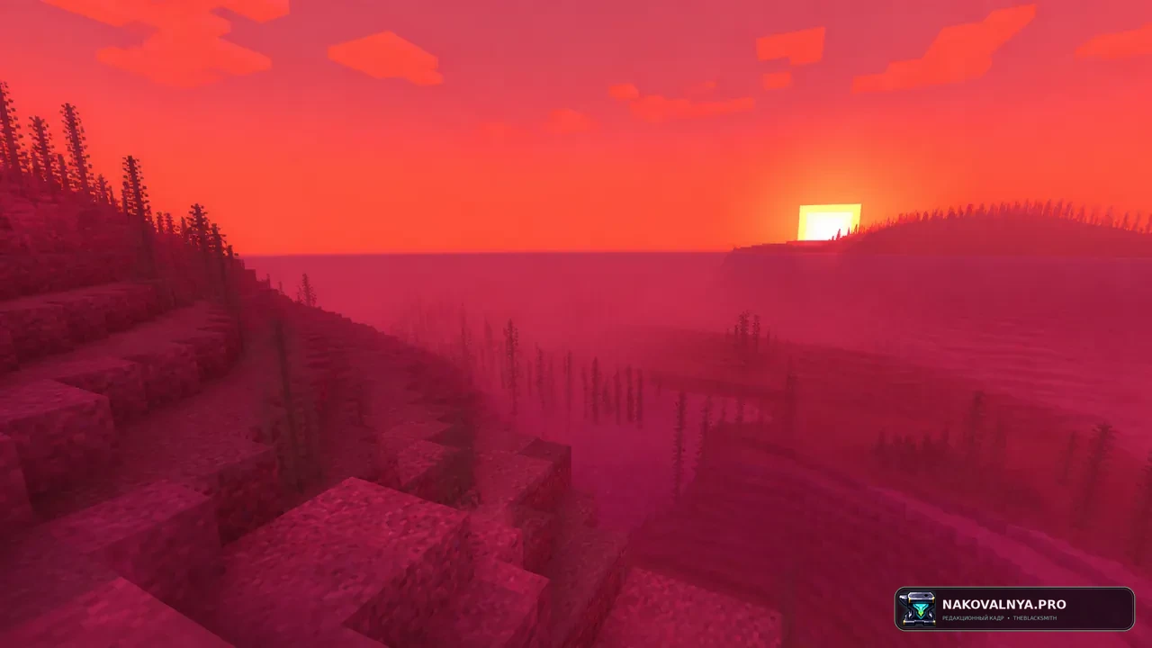 Изображение к проекту Minecraft But It's 50% Redder