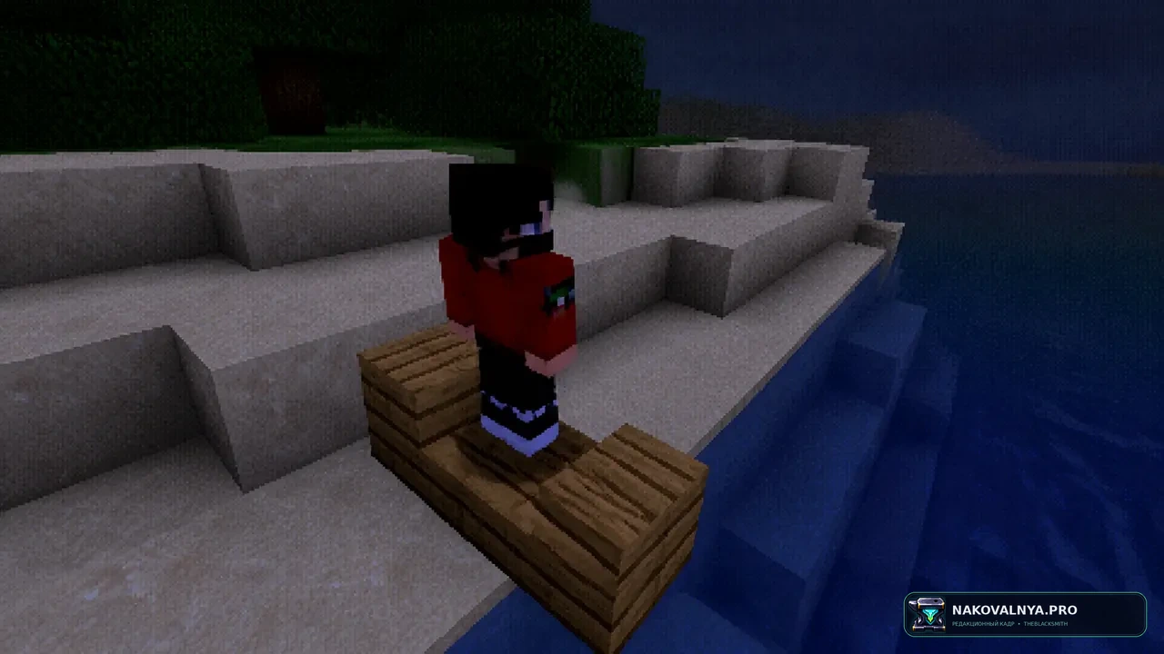 Minecraft - PS1: графику в стиле PS1 и оптимизацию — редакционная иллюстрация 3 из 3