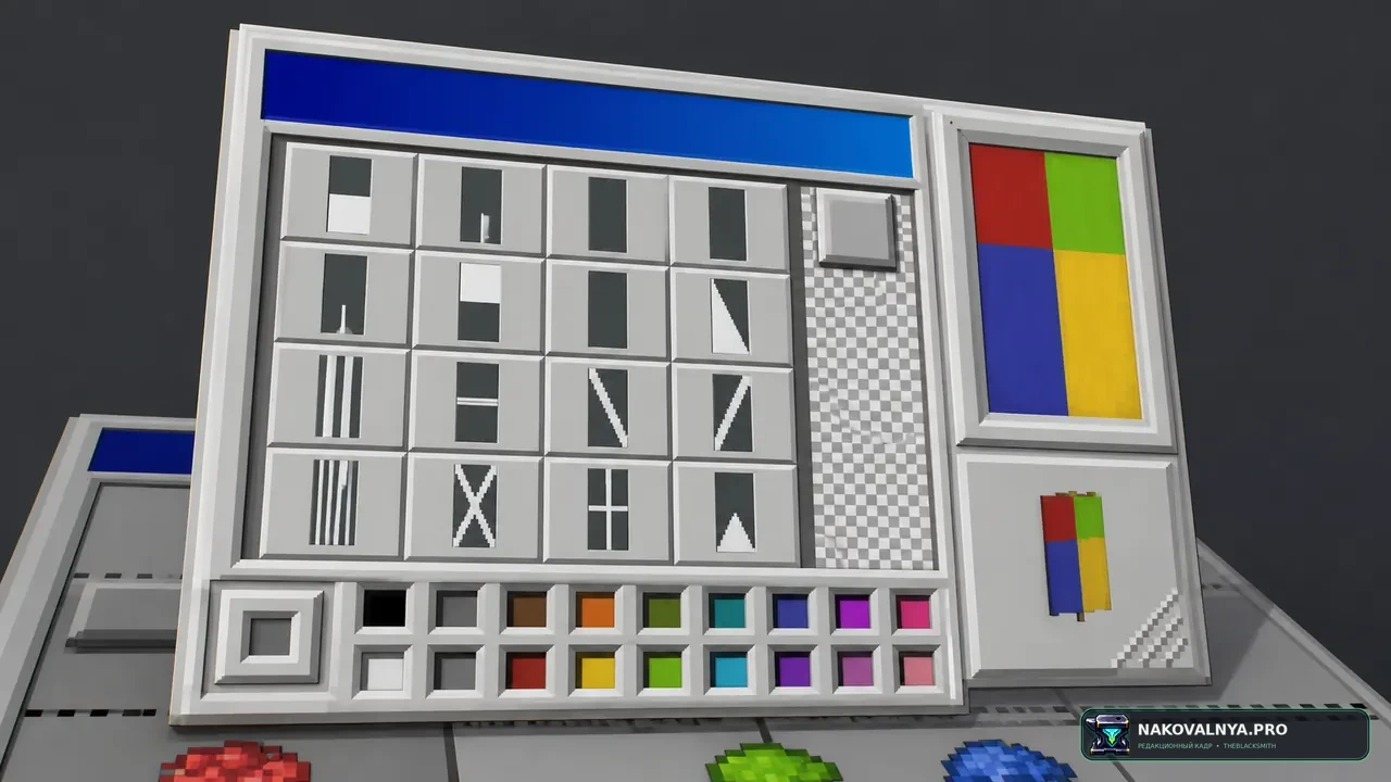 MineOS 98 | Windows 98 Theme: ретро-интерфейс в стиле Windows 98 — редакционная иллюстрация 3 из 3