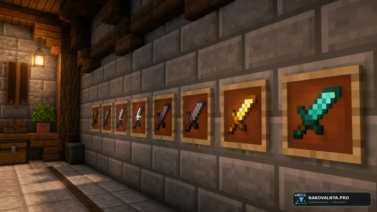 Mini Daggers Vanilla PVP: короткие кинжалы вместо мечей — редакционная иллюстрация 2 из 3
