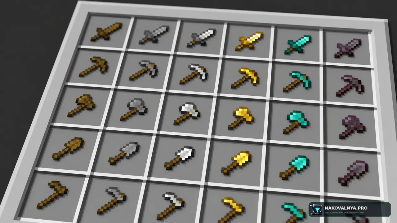 Mini Tools Vanilla: компактные ванильные инструменты — редакционная иллюстрация 3 из 3