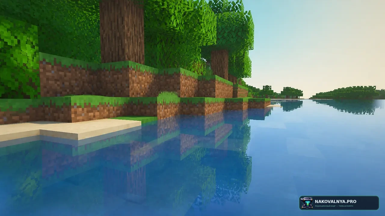 Mini Shaders: лёгкие отражения на воде — редакционная иллюстрация 3 из 3