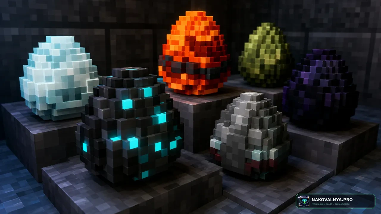 Modded Omelet - Modern Spawn Eggs: современные яйца призыва для ванили и модов — редакционная иллюстрация 3 из 3