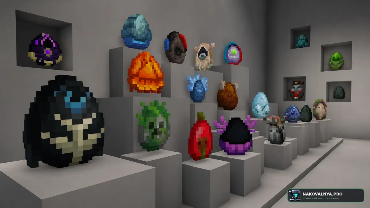 Изображение к проекту Modded Omelet - Modern Spawn Eggs