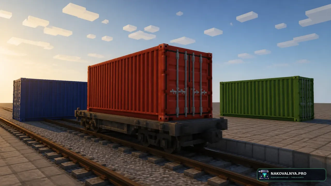 Modern Train Parts: современное оборудование и грузы для поездов Create — редакционная иллюстрация 2 из 3