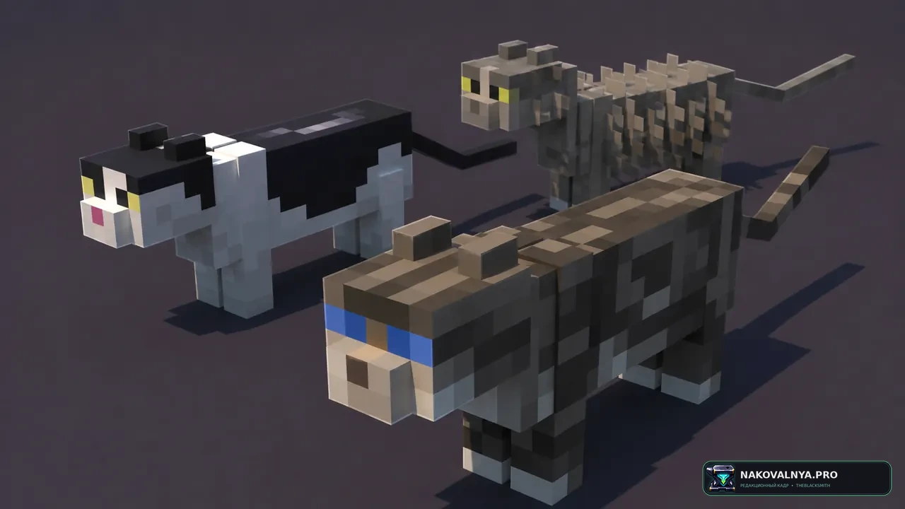 More Mob Variants: новые варианты внешности мобов — редакционная иллюстрация 3 из 3
