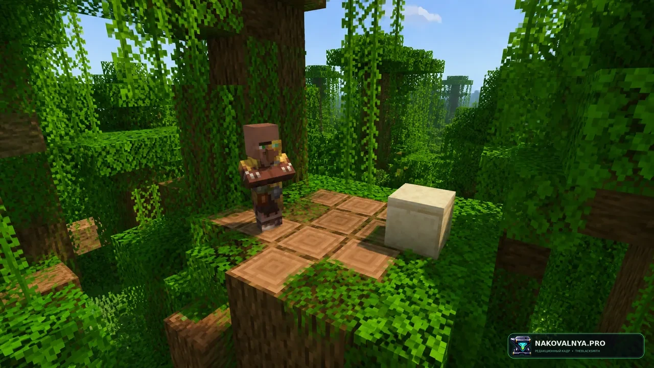 Изображение к проекту More Villagers