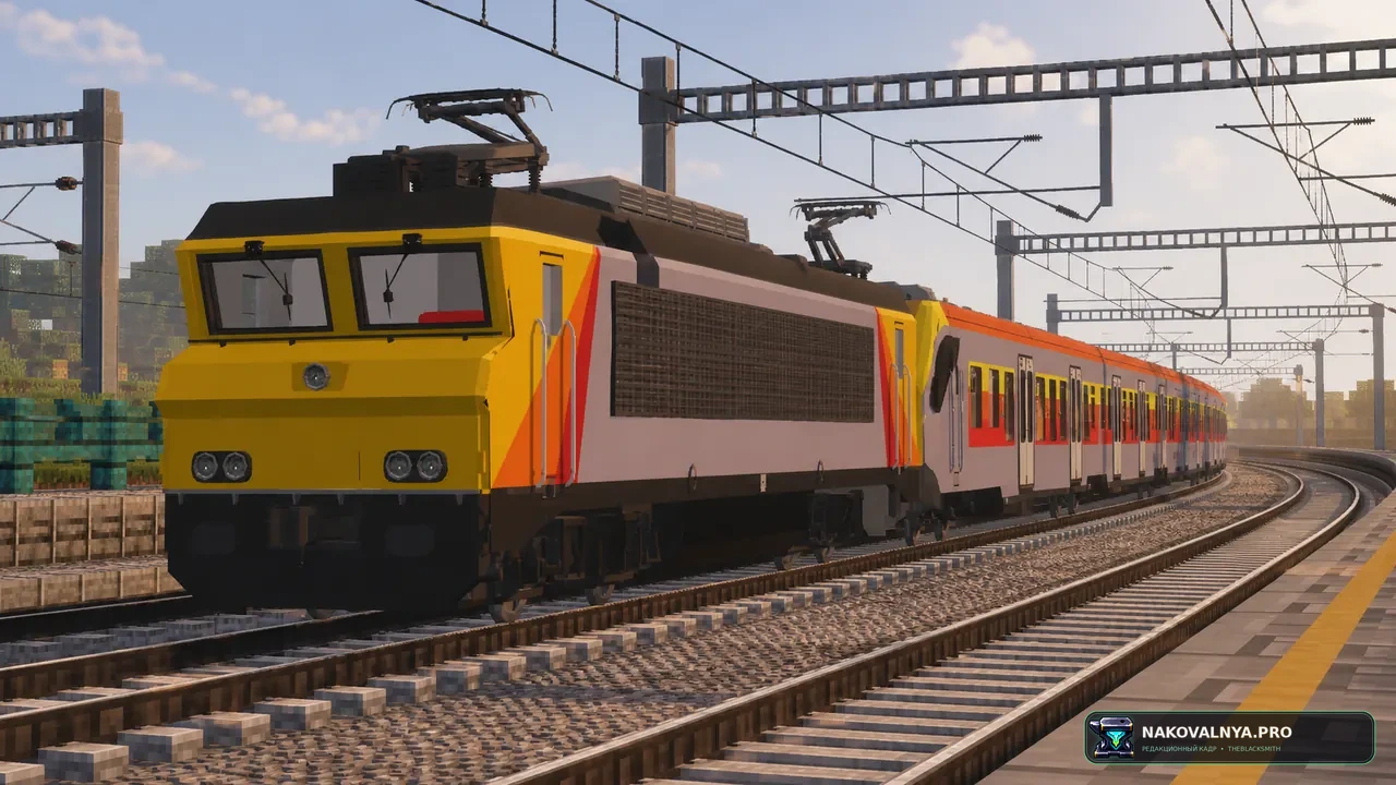 [MTR4] Moszyan Railways Resources for MTR: реалистичный железнодорожный транспорт для MTR — редакционная иллюстрация 2 из 3