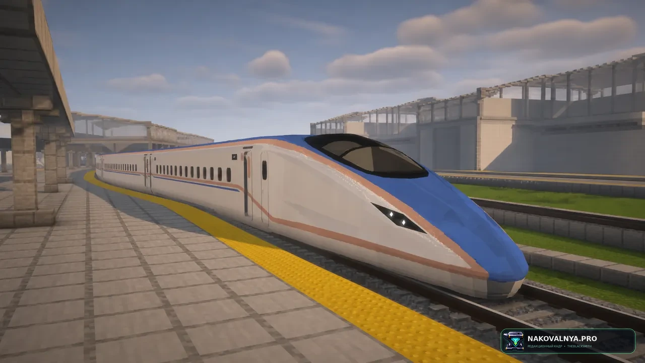 [MTR] E7/W7 Series Shinkansen: поезда синкансэн E7 и W7 — редакционная иллюстрация 2 из 3