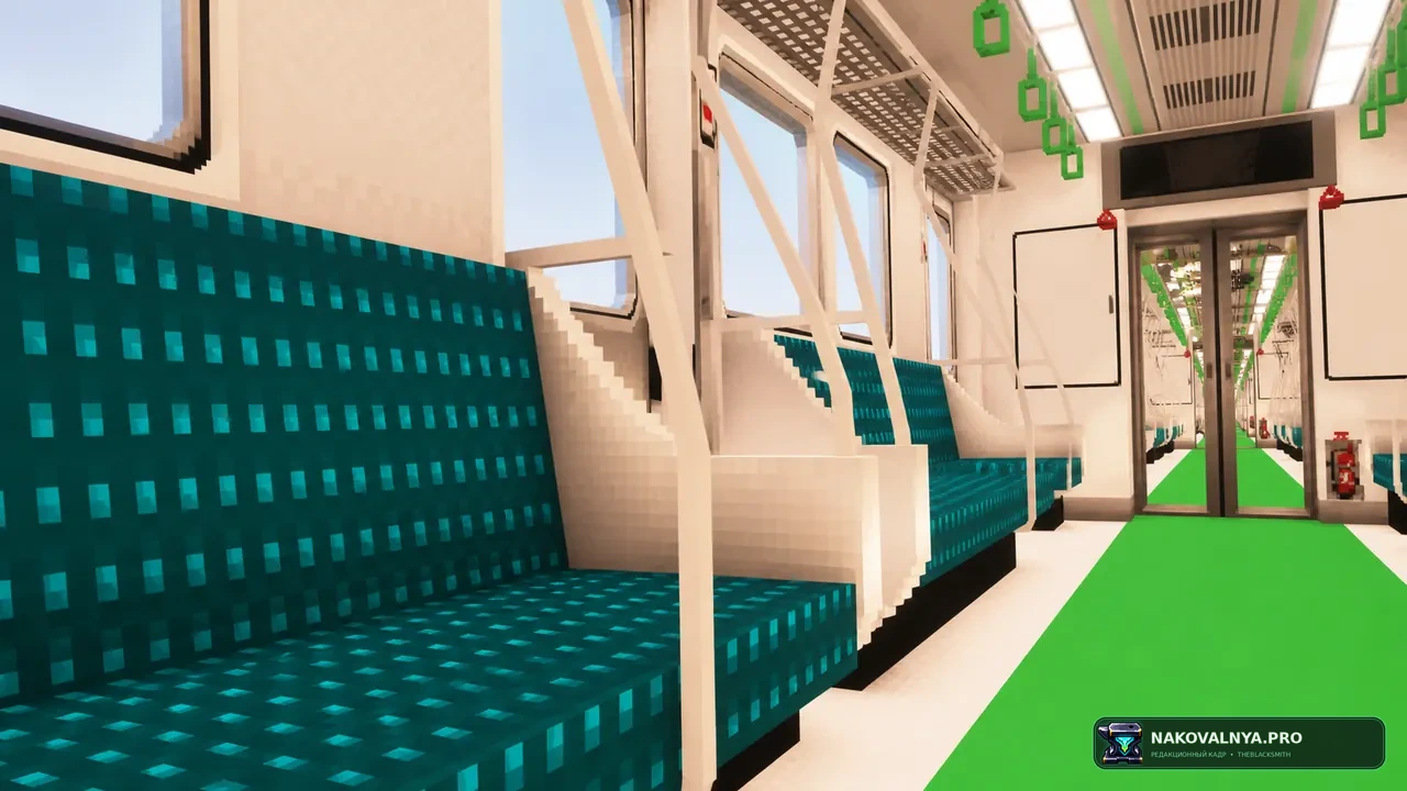 [MTR4] Seoul Metro 2000 series (2nd batch): модель поезда Seoul Metro серии 2000 — редакционная иллюстрация 3 из 3