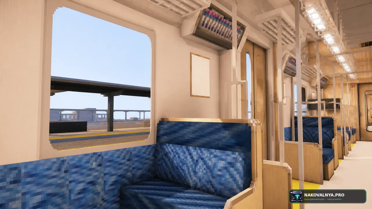 [MTR4] 東京臨海高速鉄道70-000形 | TWR 70-000 Series: поезд TWR 70-000 для Minecraft Transit Railway — редакционная иллюстрация 3 из 3