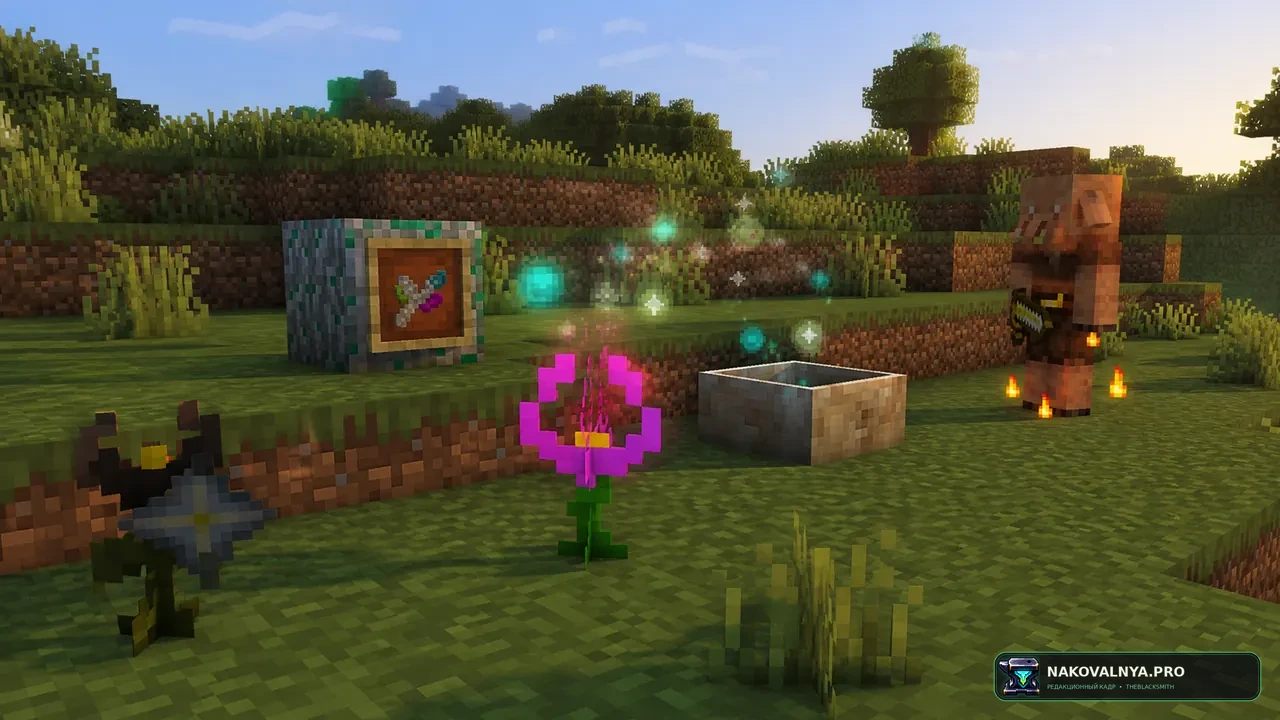 MythicBotany: расширение магии Botania — редакционная иллюстрация 2 из 3