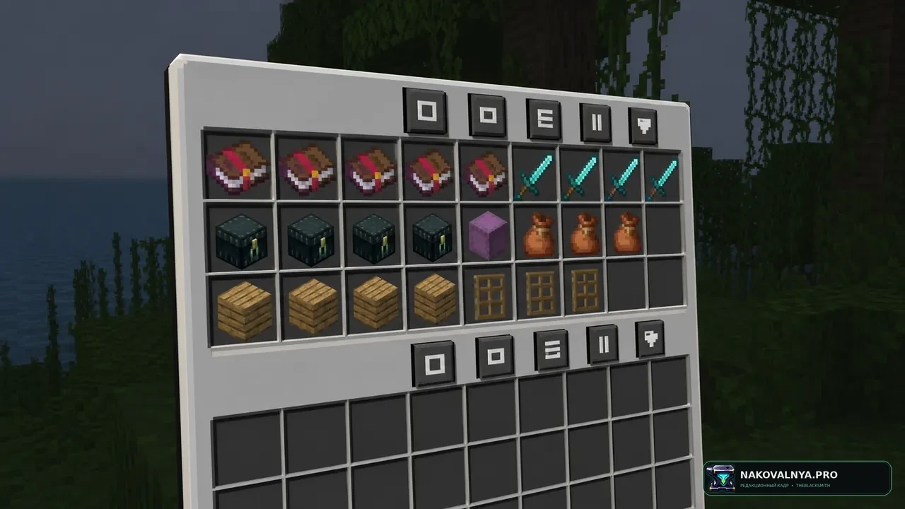 Nemo's Inventory Sorting: сортировку и быстрый поиск в инвентаре — редакционная иллюстрация 3 из 3